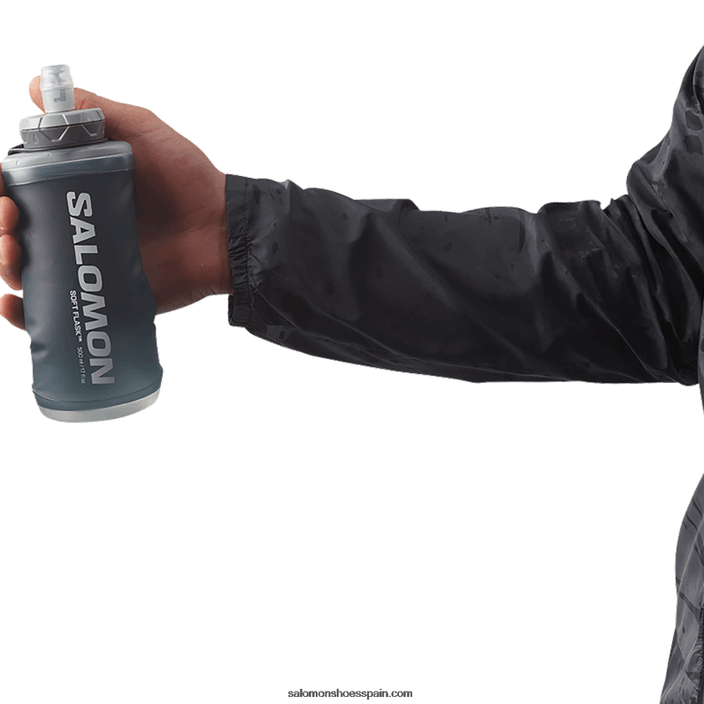 portátil de mujer con petaca incluida - active Salomon 00B0PZ984 negro/gris pizarra