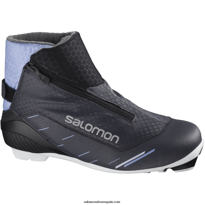botas nórdicas clásicas de mujer - rc9 vitan Salomon 00B0PZ1338 ébano/azul kentucky