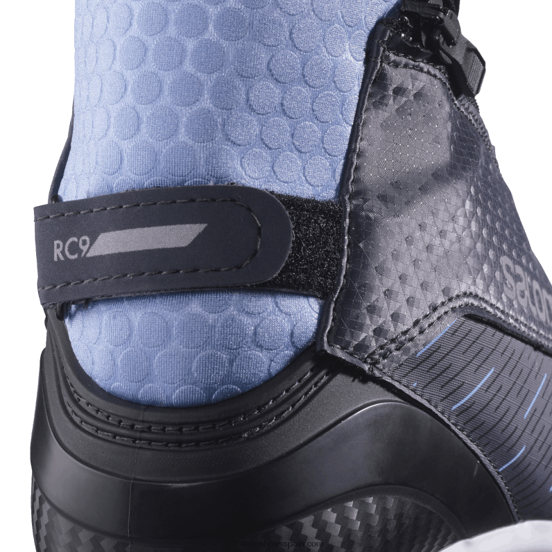 botas nórdicas clásicas de mujer - rc9 vitan Salomon 00B0PZ1338 ébano/azul kentucky