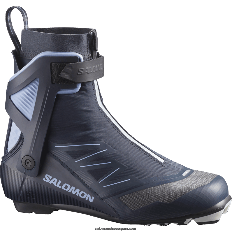 botas nordicas de patinaje mujer - rs8 vitan Salomon 00B0PZ1336 azul marino oscuro/ébano/azul kentucky