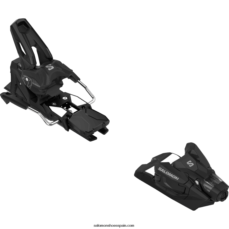 Fijaciones all-mountain para mujer - strech 14 gripwalk Salomon 00B0PZ1046 negro