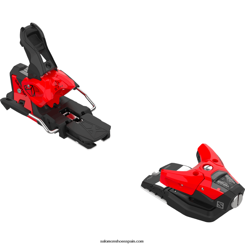 fijaciones all-mountain mujer - sth2 16 min Salomon 00B0PZ1055 rojo