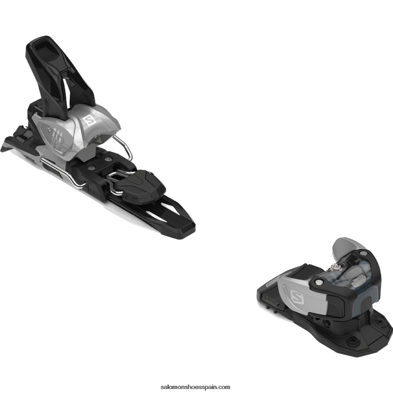 fijaciones all-mountain mujer - warden 11 min Salomon 00B0PZ1054 negro plata
