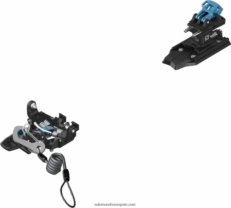fijaciones touring mujer - mtn pure Salomon 00B0PZ1060 azul negro