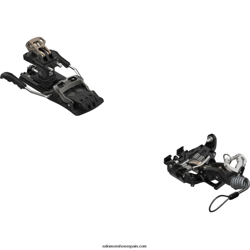 fijaciones touring mujer - mtn pure (y correa y freno) Salomon 00B0PZ1061 negro/titanio