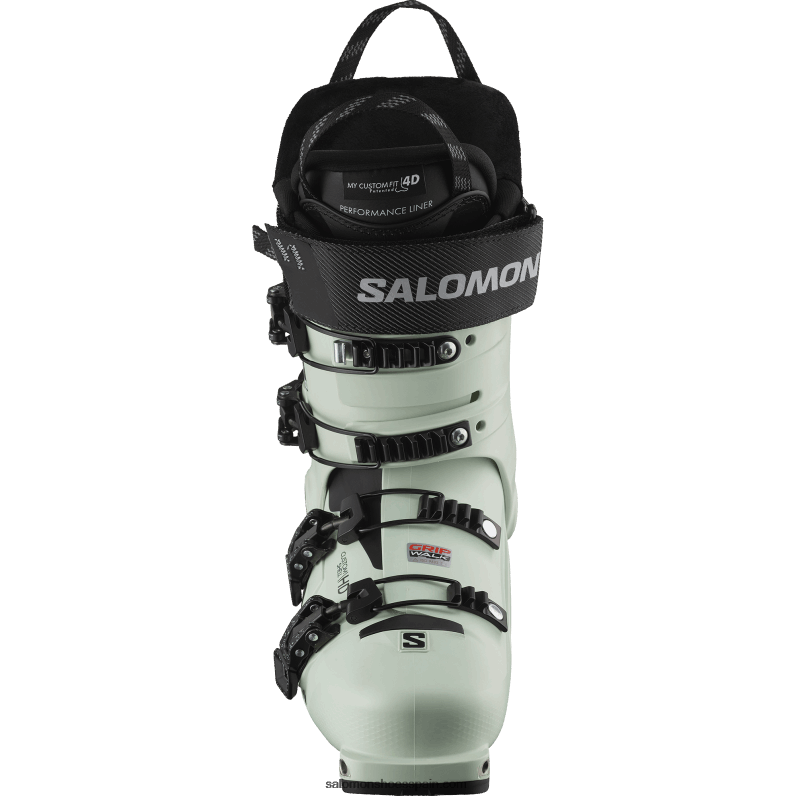 botas de freeride para mujer - shift pro 100 en Salomon 00B0PZ1037 musgo blanco/negro/blanco