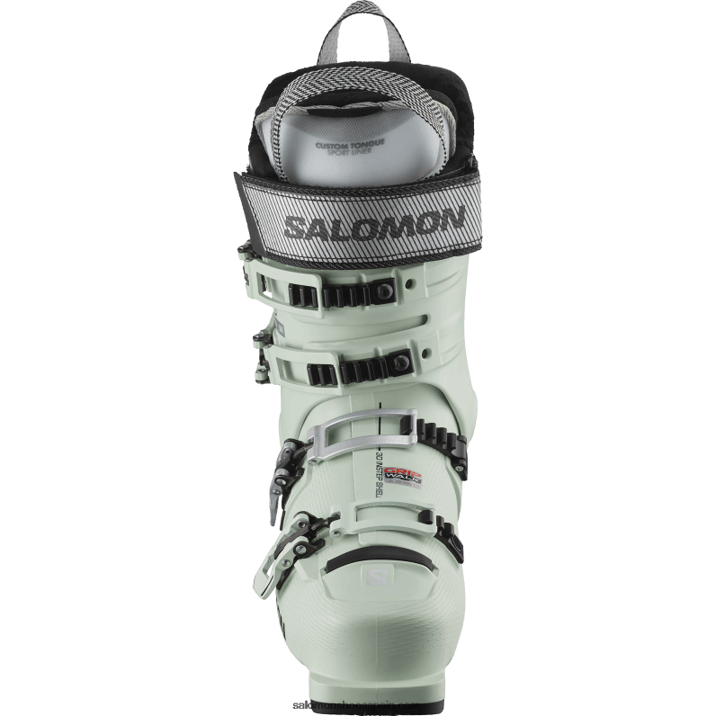 botas de pista mujer - s/pro alpha 100 Salomon 00B0PZ1028 musgo blanco/plata/negro