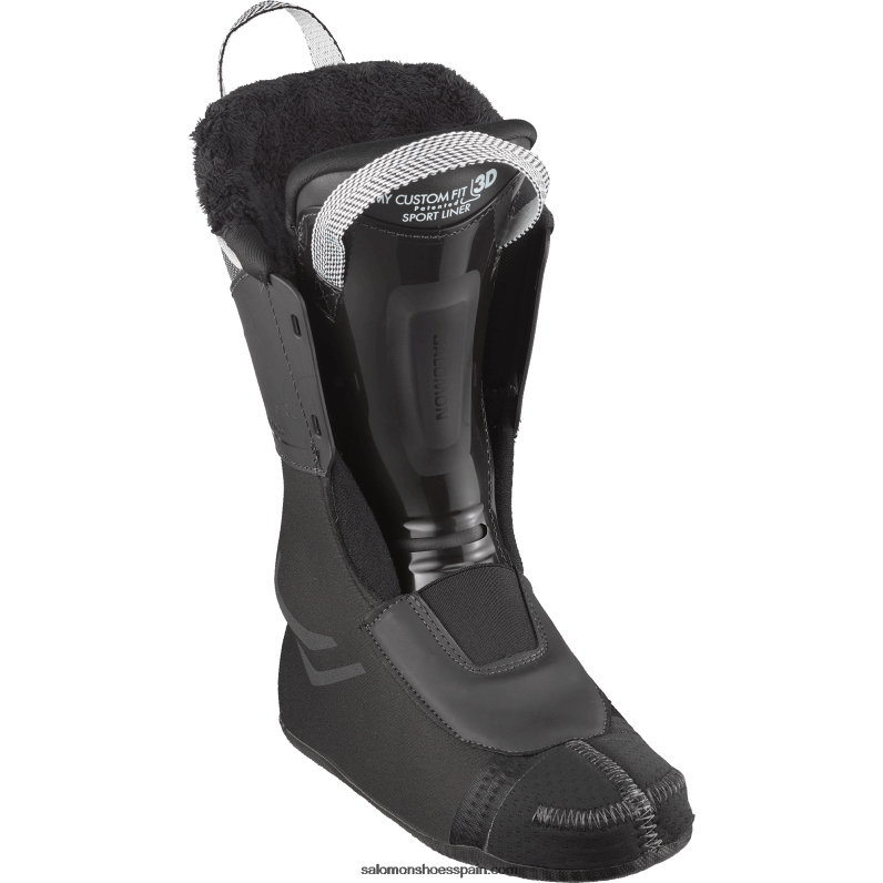 botas de pista mujer - s/pro alpha 80 Salomon 00B0PZ1038 negro/musgo blanco/plata