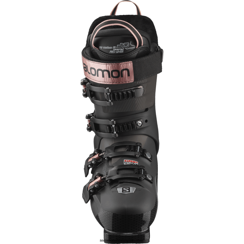 botas de pista mujer - s/pro hv 100 Salomon 00B0PZ1033 negro/oro rosa/belluga