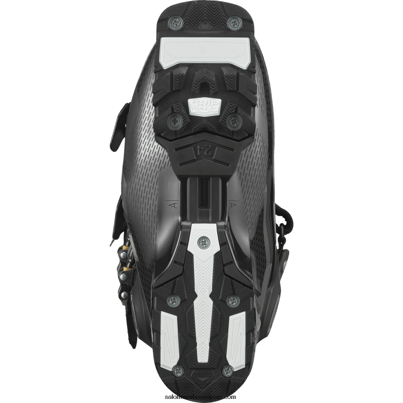 botas de pista mujer - s/pro hv 90 Salomon 00B0PZ1034 negro/belluga/glaw dorado