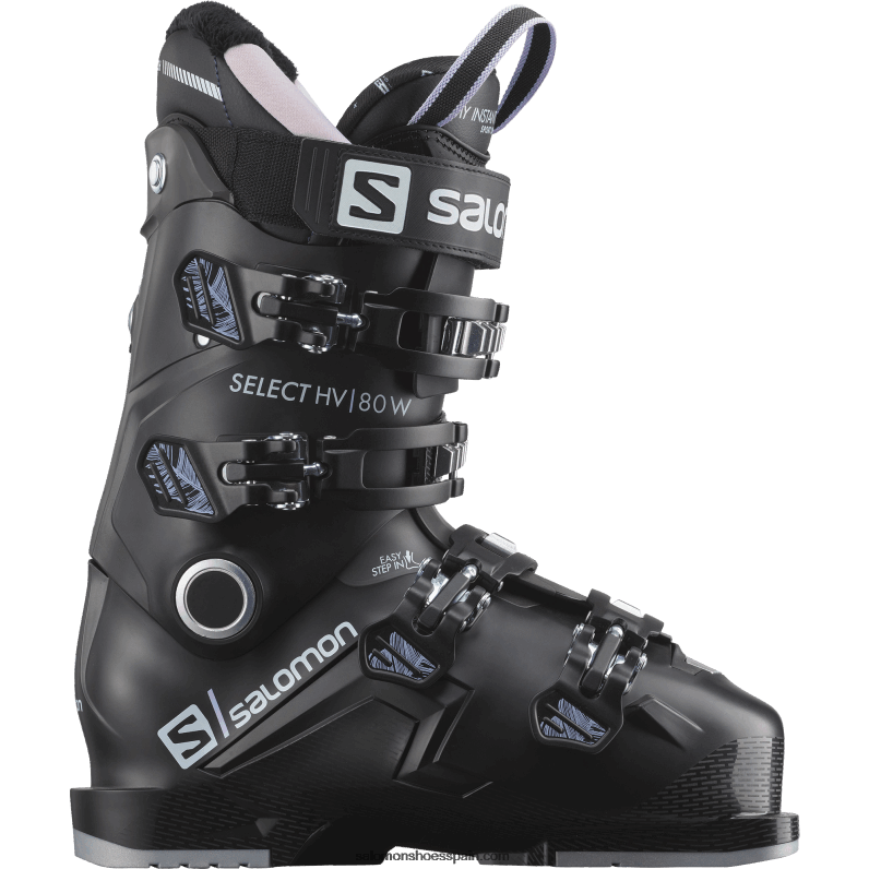 botas de pista mujer - select hv 80 Salomon 00B0PZ1290 negro/lavanda/belluga