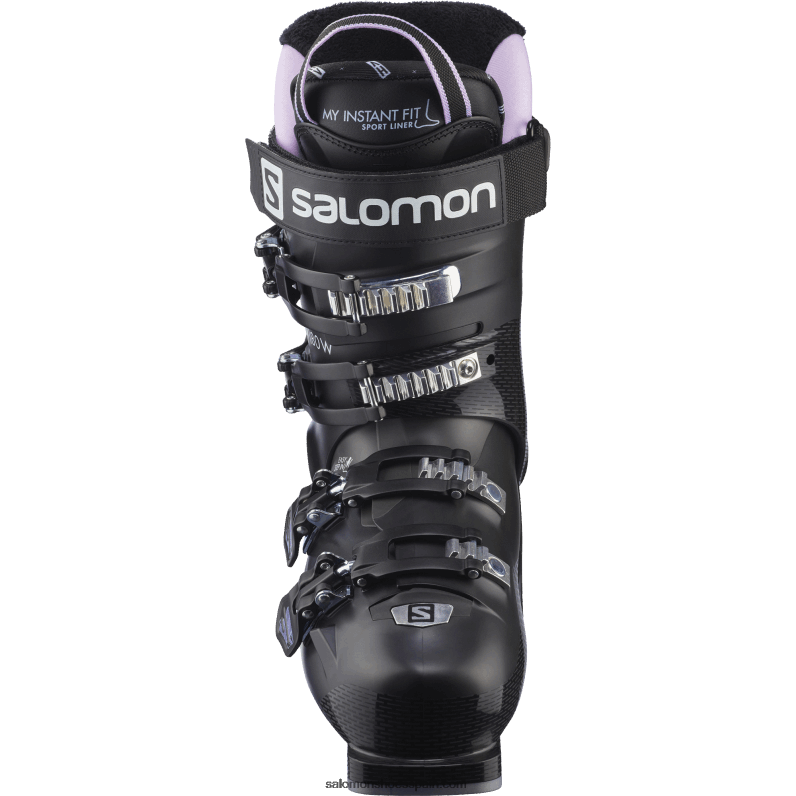 botas de pista mujer - select hv 80 Salomon 00B0PZ1290 negro/lavanda/belluga