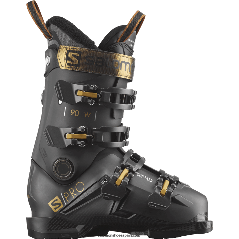 esquís de pista mujer - s/pro mv 90 Salomon 00B0PZ1031 belluga metalizado/negro/cobre metalizado