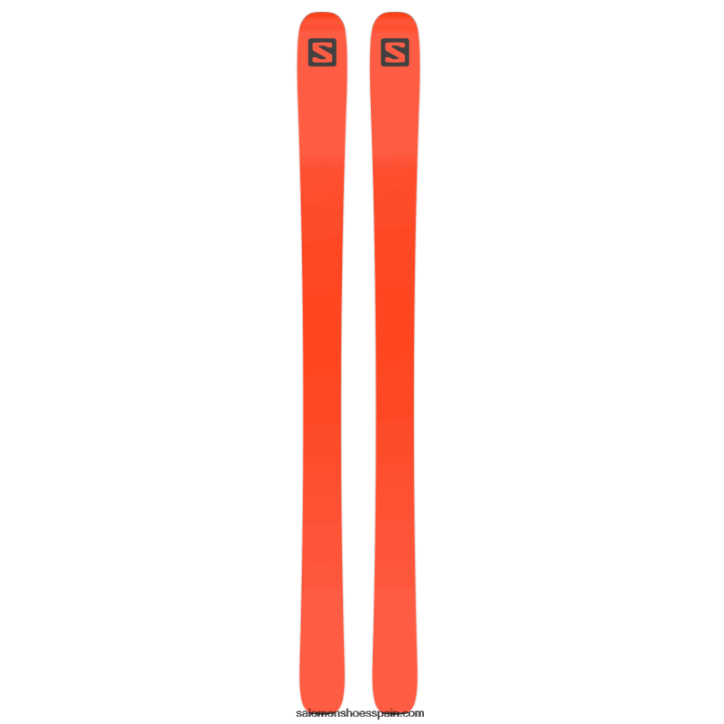 esquís all-mountain mujer - stance 102 Salomon 00B0PZ1017 negro/rojo
