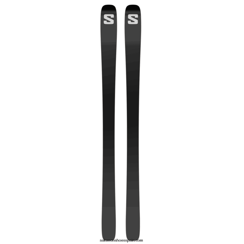 esquís all-mountain mujer - stance 90 Salomon 00B0PZ1007 negro/burdeos metalizado