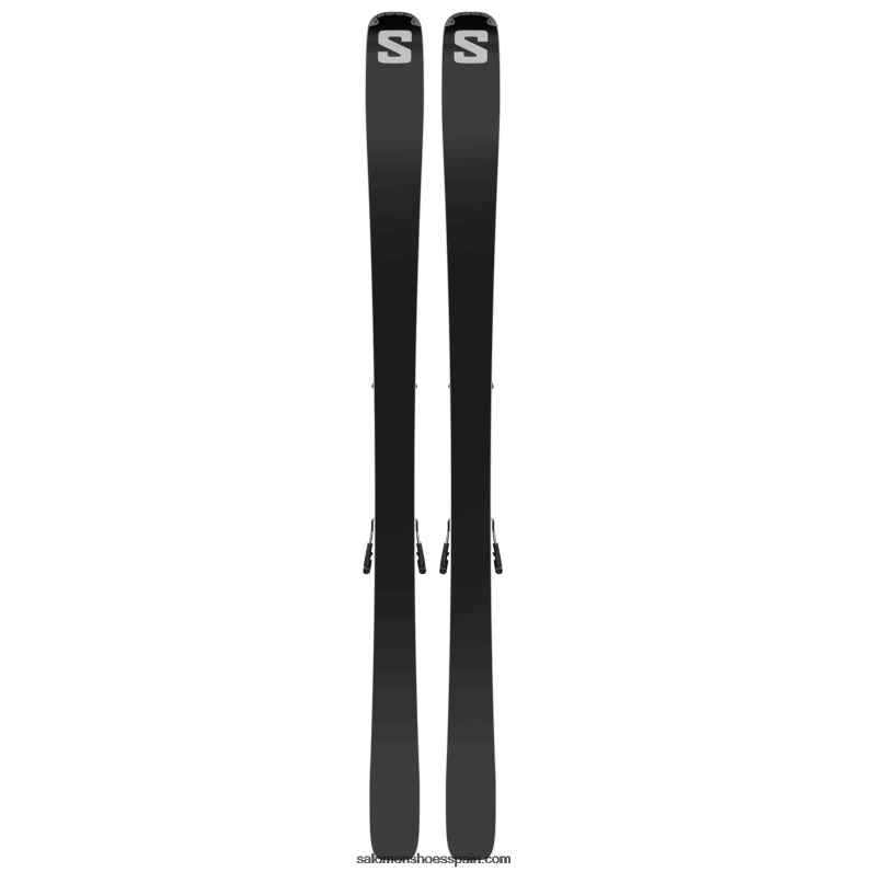 paquete esquí all-mountain mujer - stance 84 (y m12) Salomon 00B0PZ1021 nutria/negro/plata metalizado