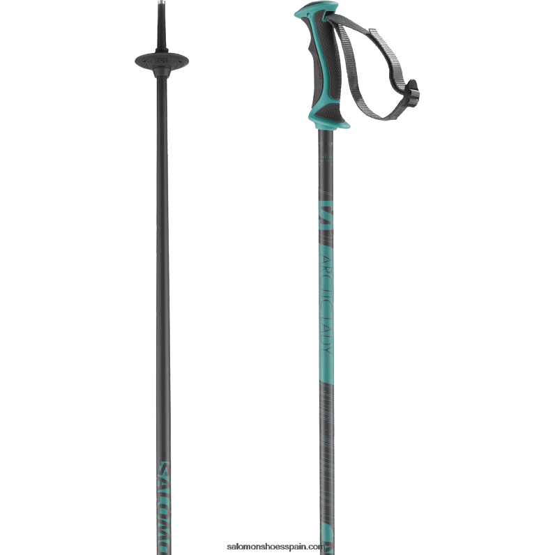 bastones alpinos mujer - arctic lady Salomon 00B0PZ1295 Verde gris