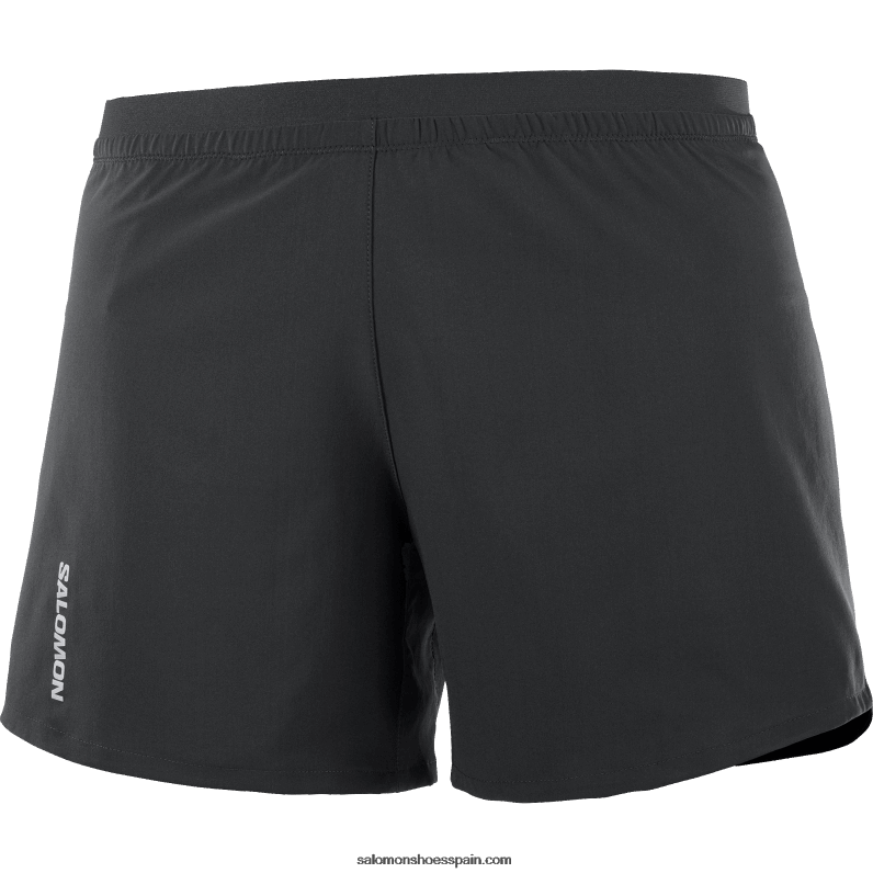 pantalones cortos de mujer - cruz 5 Salomon 00B0PZ1181 profundo negro