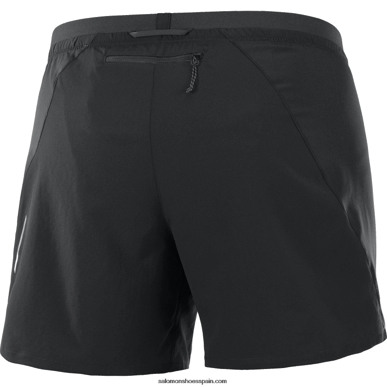 pantalones cortos de mujer - cruz 5 Salomon 00B0PZ1181 profundo negro