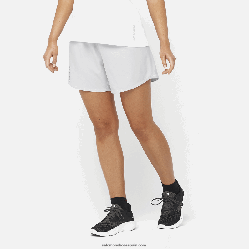 pantalones cortos de mujer - cruz 5 Salomon 00B0PZ1185 seta de ostra