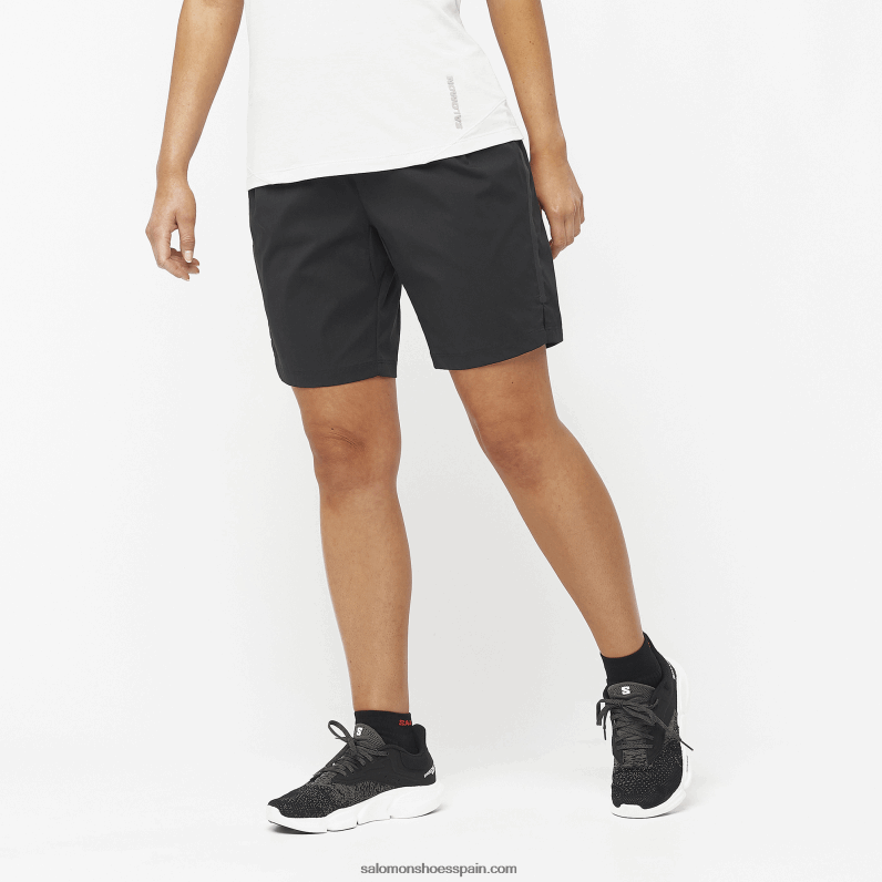pantalones cortos de mujer - runlife Salomon 00B0PZ1172 profundo negro