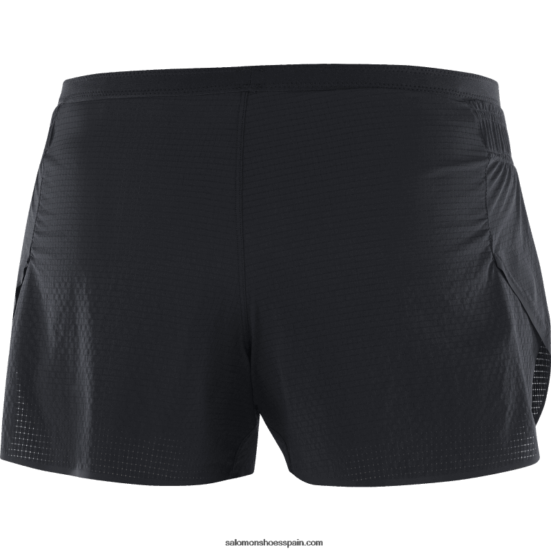 pantalones cortos de mujer - sense aero 3 Salomon 00B0PZ1174 profundo negro
