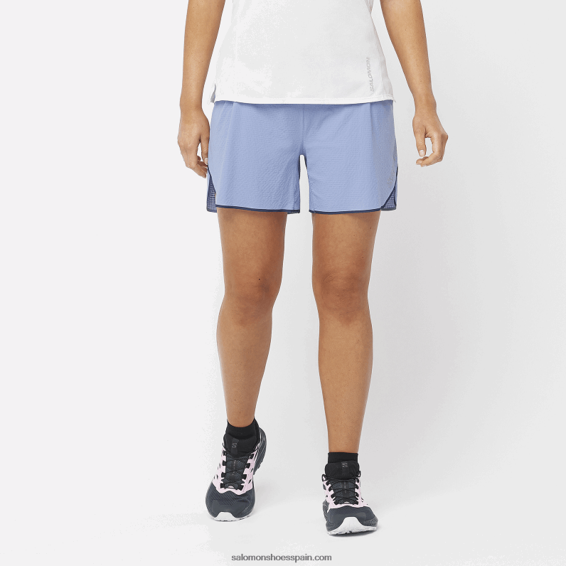 pantalones cortos de mujer - sense aero 5 Salomon 00B0PZ961 señorío inglés