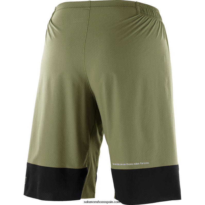 pantalones cortos de mujer - shortney Salomon 00B0PZ1187 hoja de uva
