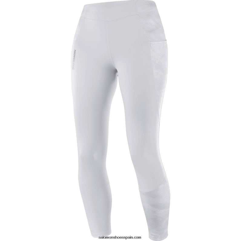 mallas 5/6 mujer - cross run 25 Salomon 00B0PZ1157 hongo ostra/ao