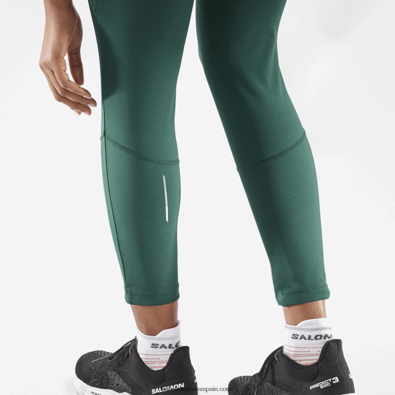 mallas 5/6 mujer - cross run 25 Salomon 00B0PZ1160 Pino ponderosa