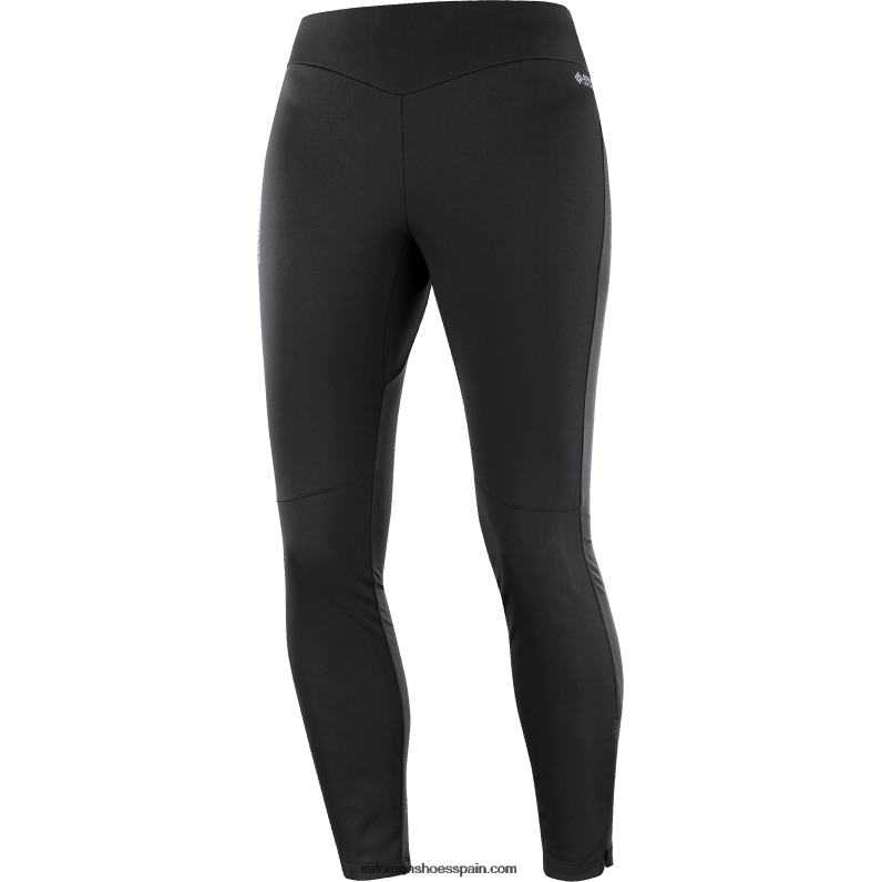 mallas de mujer - gore tex infinium windstopper Salomon 00B0PZ1164 profundo negro
