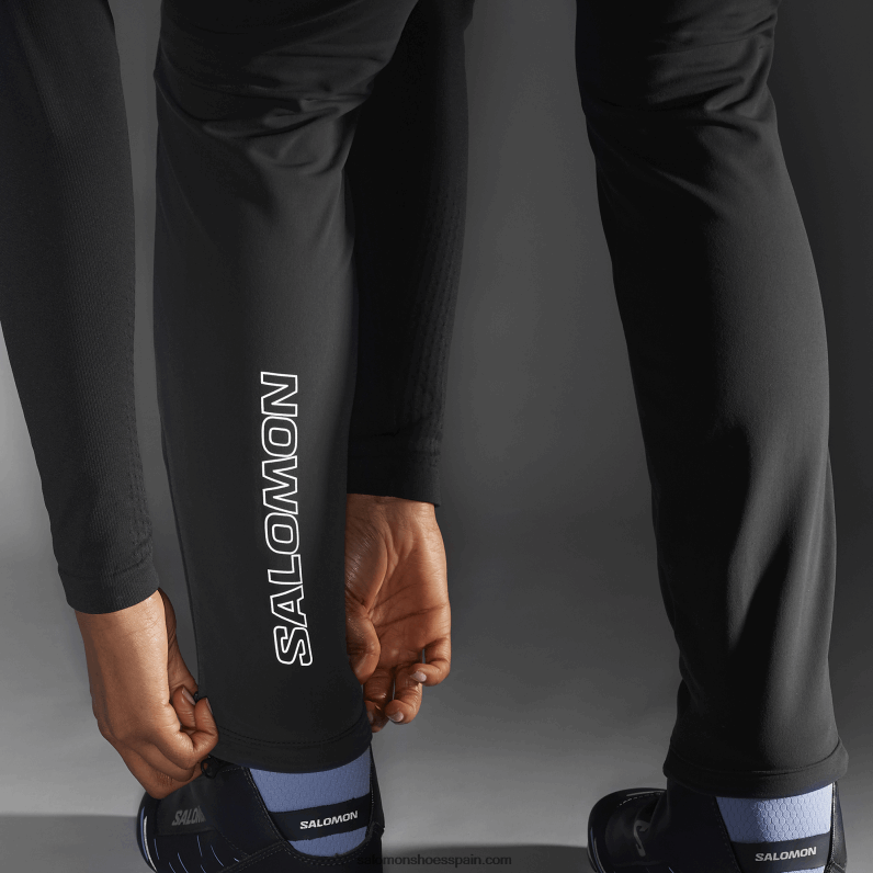 mallas de mujer - gore tex infinium windstopper Salomon 00B0PZ1164 profundo negro