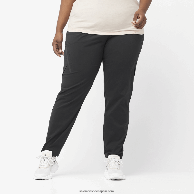 pantalones de mujer - runlife Salomon 00B0PZ944 profundo negro