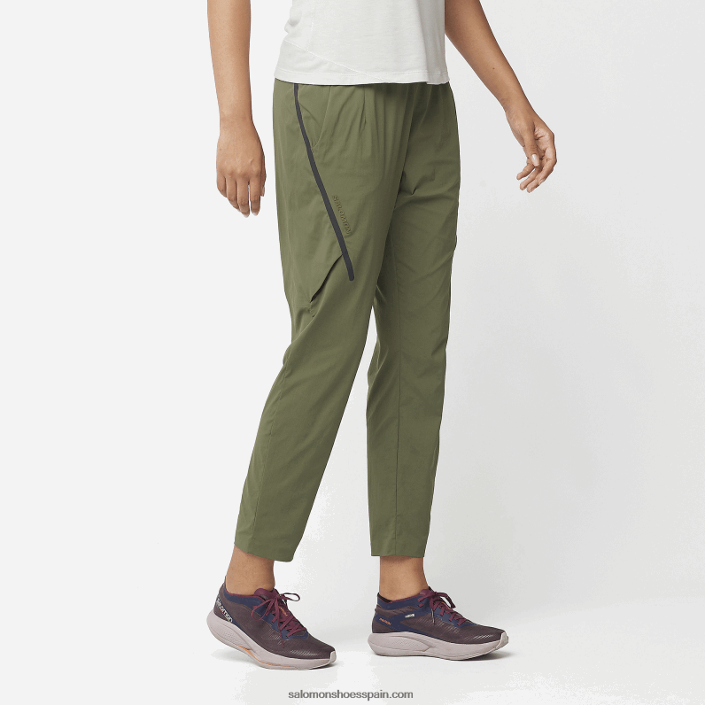 pantalones de mujer - runlife Salomon 00B0PZ945 hoja de uva