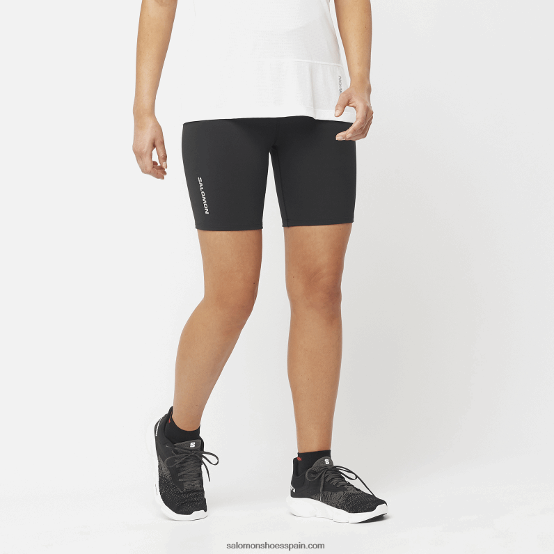 pantys cortos de mujer - cross multi 7 Salomon 00B0PZ1155 profundo negro
