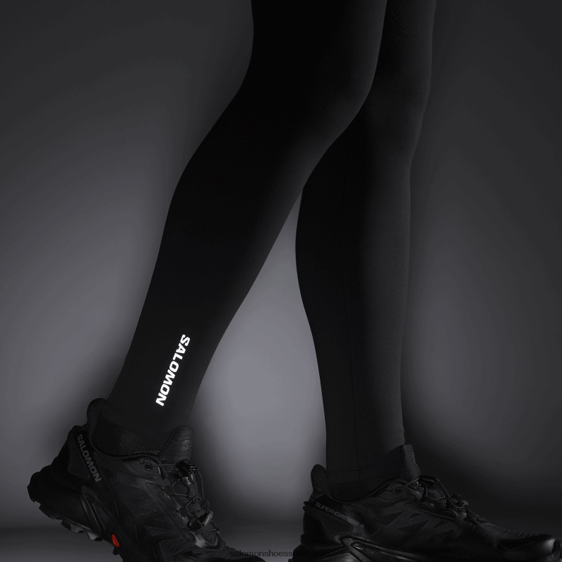 pantys de mujer - cross multi 28 Salomon 00B0PZ1167 profundo negro