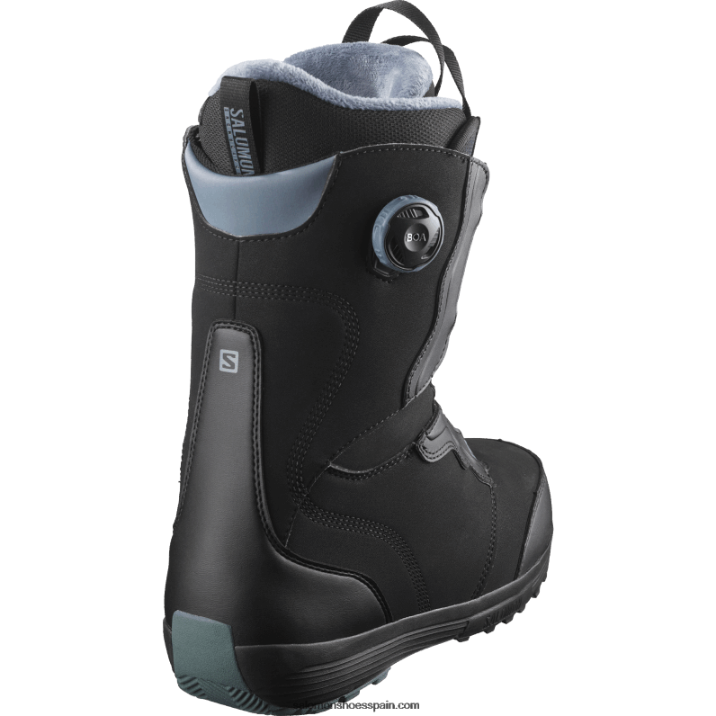 botas de snowboard para mujer - ivy boa Salomon 00B0PZ1320 tiempo negro/tormentoso