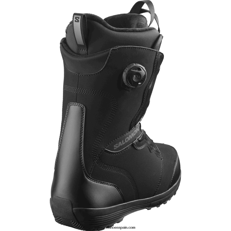 botas de snowboard para mujer - ivy boa sj boa Salomon 00B0PZ1312 negro/gris castillo