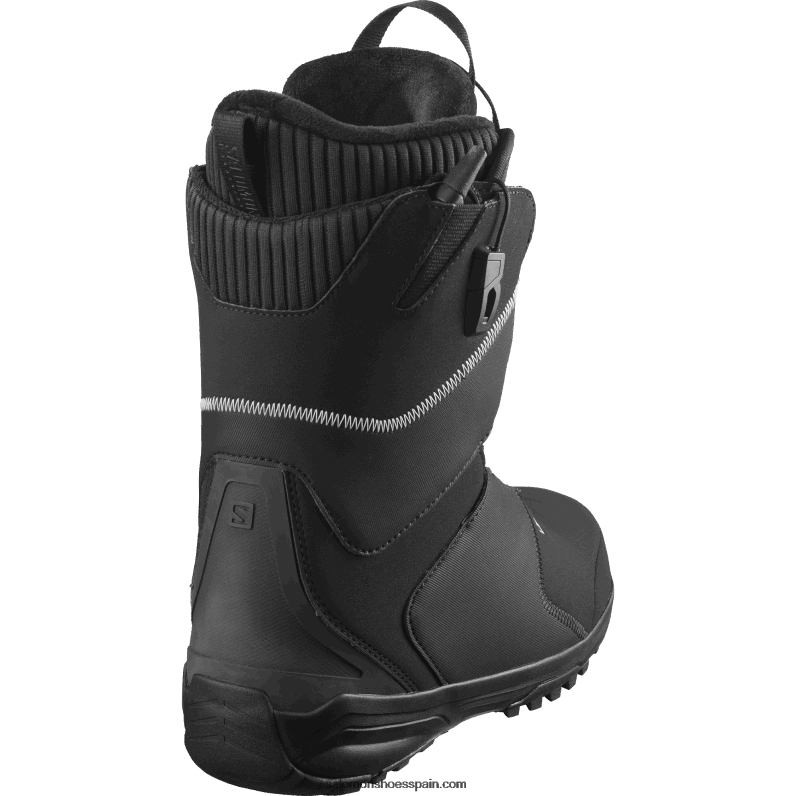 botas de snowboard para mujer - kiana Salomon 00B0PZ1322 negro/plata