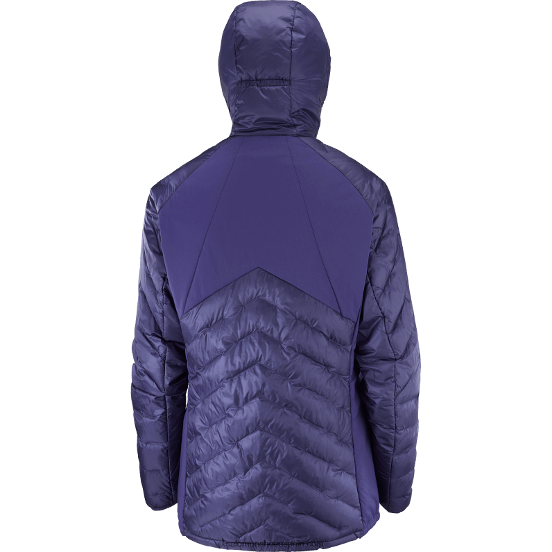 chaqueta con capucha y aislamiento para mujer - contorno primaloft Salomon 00B0PZ834 aura astral