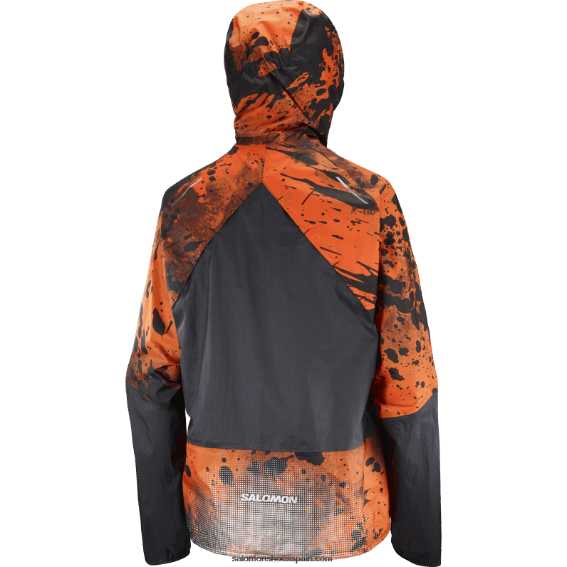 chaqueta shell mujer - bonatti impermeable Salomon 00B0PZ843 ibis escarlata/ao/cápsula