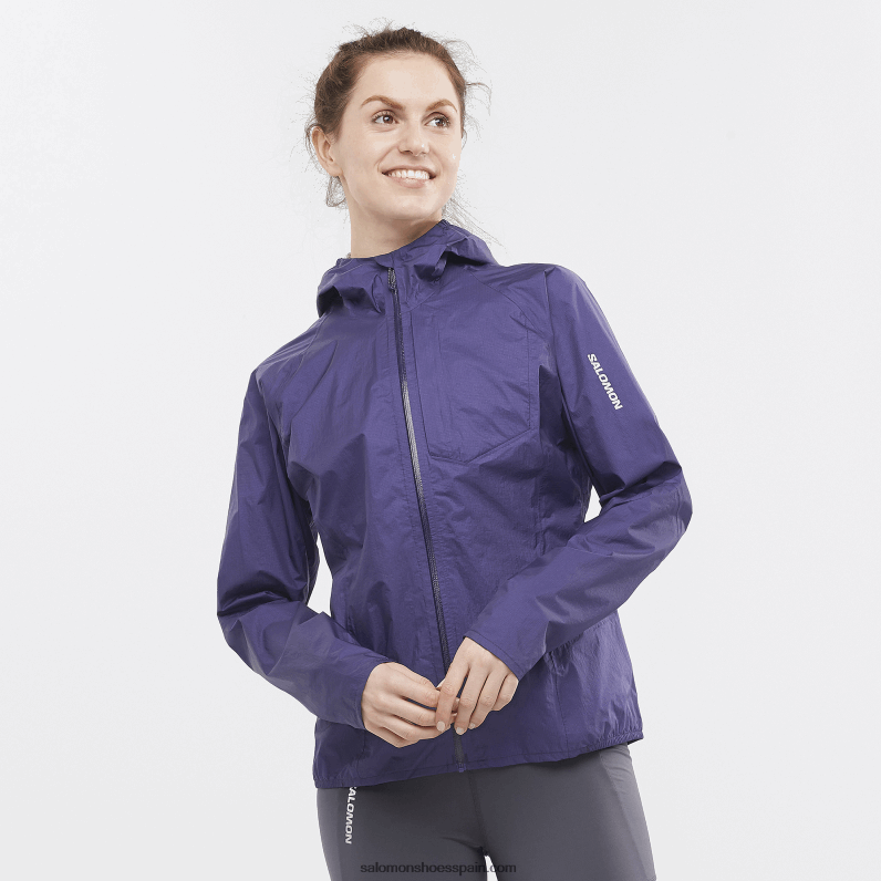chaqueta shell mujer - bonatti impermeable Salomon 00B0PZ844 aura astral