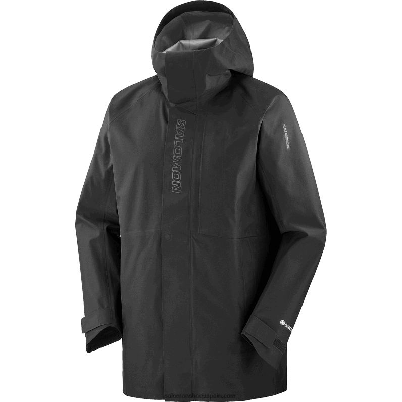 chaqueta shell mujer - esencial gore-tex Salomon 00B0PZ831 profundo negro