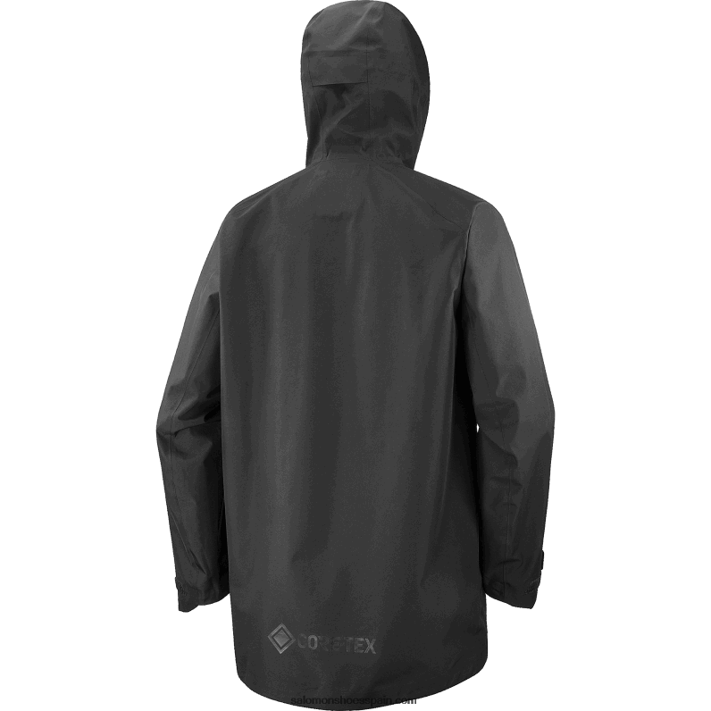 chaqueta shell mujer - esencial gore-tex Salomon 00B0PZ831 profundo negro