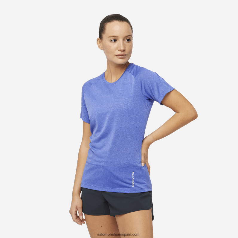 camiseta de manga corta para mujer - cross run Salomon 00B0PZ877 navegar por la web