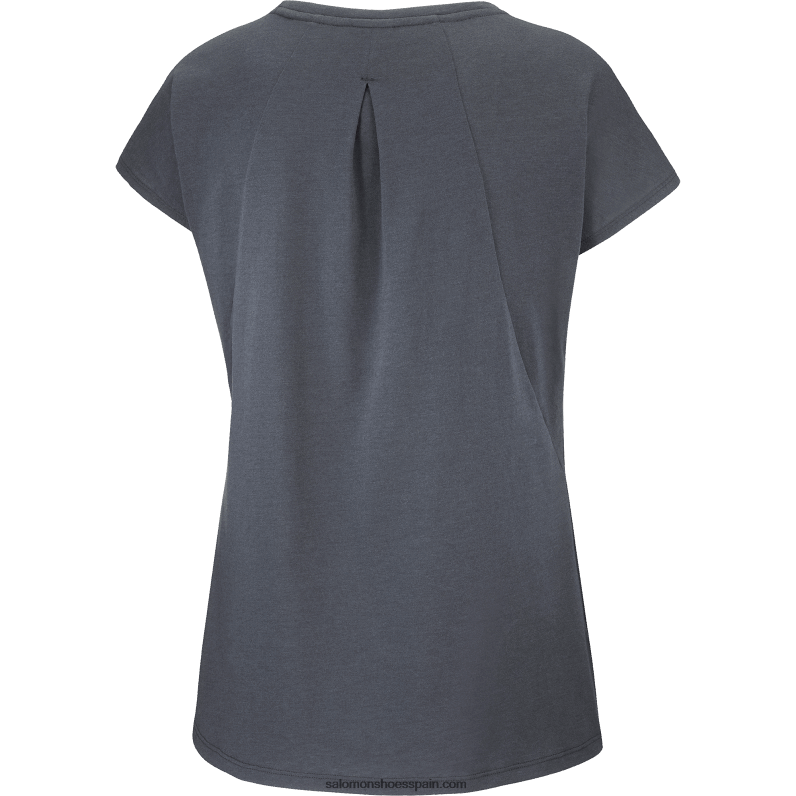 camiseta de manga corta para mujer - forma esencial Salomon 00B0PZ893 ébano