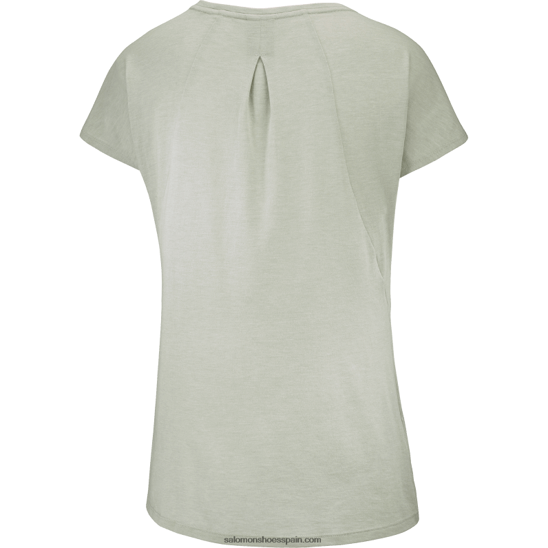 camiseta de manga corta para mujer - forma esencial Salomon 00B0PZ894 hierro forjado