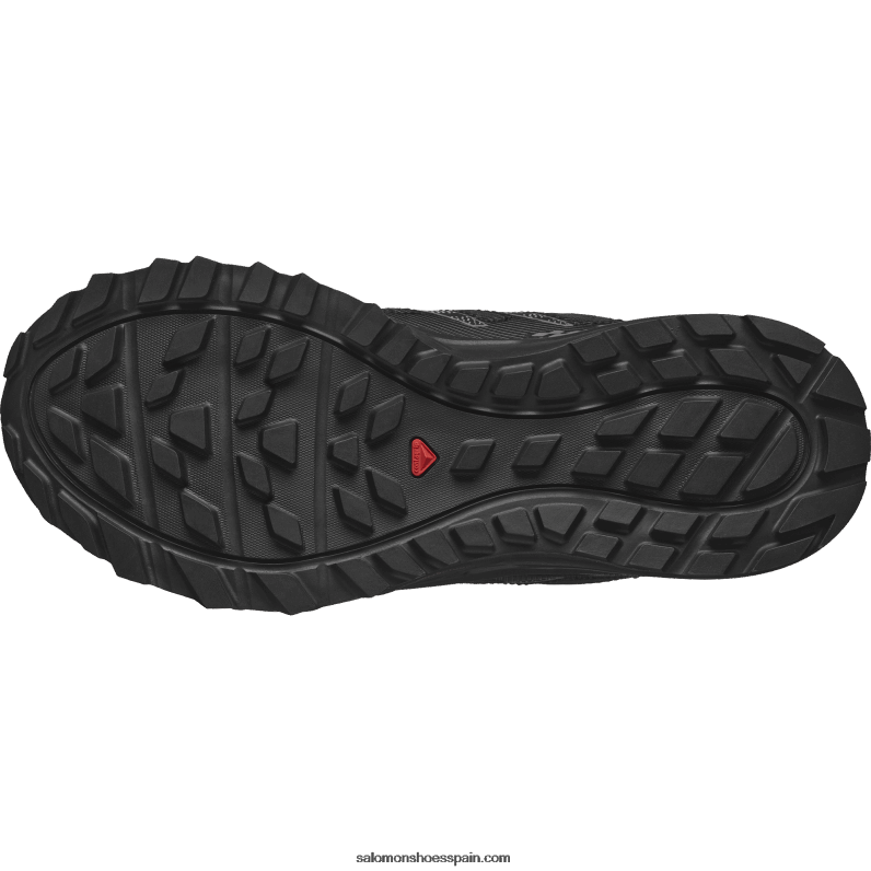 zapatillas de running para mujer - deambular Salomon 00B0PZ1546 gatito negro/ciruela/gaviota