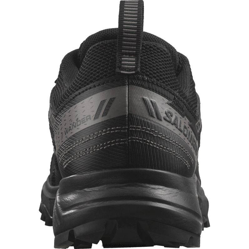 zapatillas de running para mujer - deambular Salomon 00B0PZ1546 gatito negro/ciruela/gaviota
