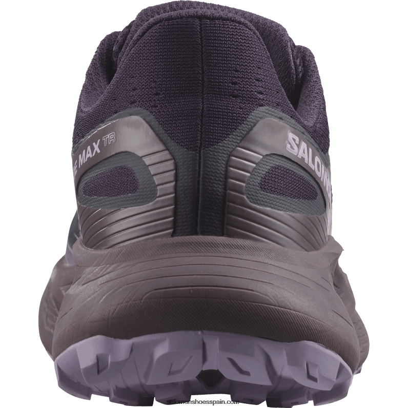 zapatillas de trail running para mujer - glide max tr Salomon 00B0PZ1500 belladona/paisaje lunar/orquídea en flor